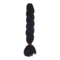 Extensiones de Cabello para Trenzas - Negro Intenso y Elegante (62cm)