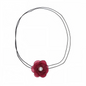 Choker Gargantilla con Flor y Perla | Collar Ajustable Colores Variados Elegantes