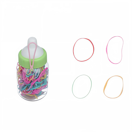Set  Bandas Elásticas Bebé Colores Variados | Mini Gomas Pelo Infantil