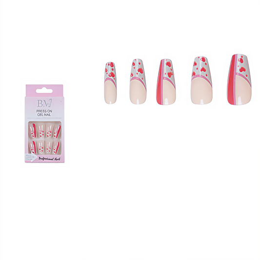 Uñas Postizas Press On Gel - Diseños y ColoresVariados y Encantadores