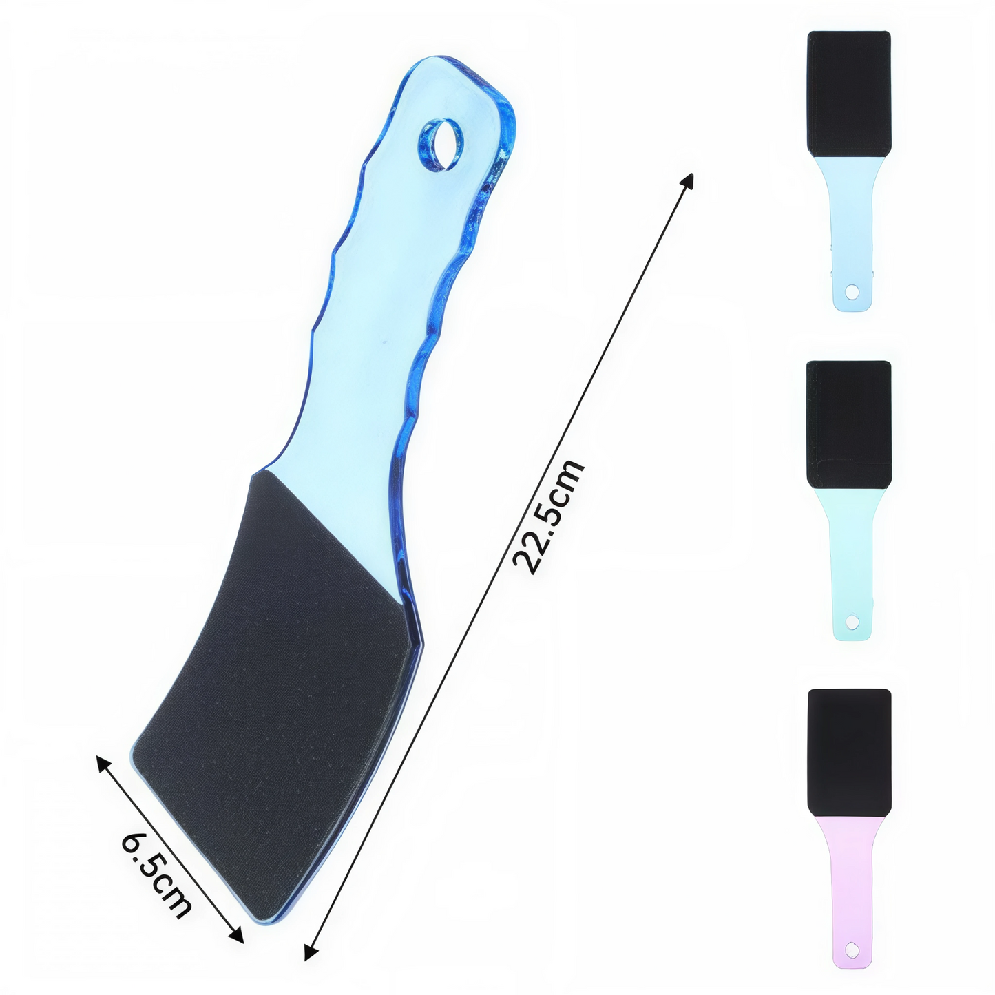 Lima/Raspador de Pies Profesional Doble Cara | Exfoliador Pedicura Colores Variados
