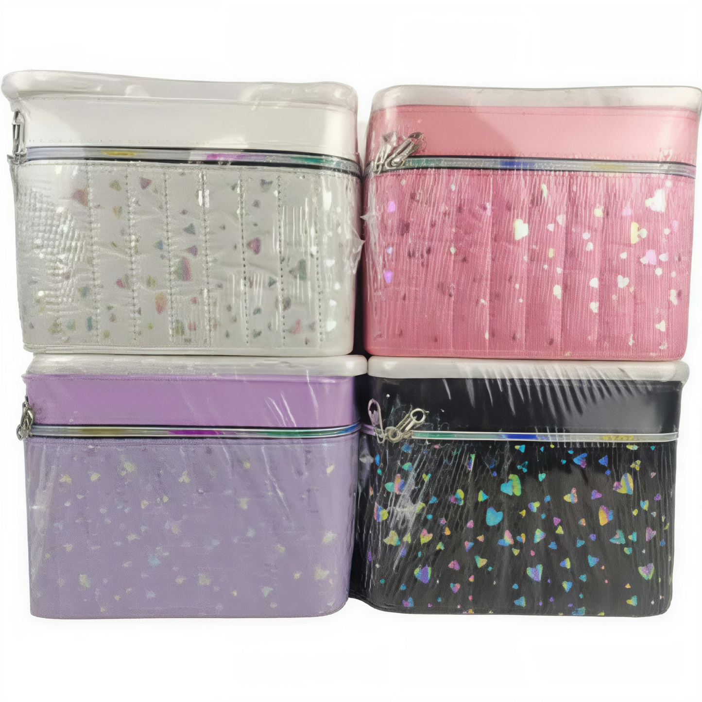 Set de 3 Bolsos Organizadores Multiusos - Tamaños Variados y Colores Vibrantes